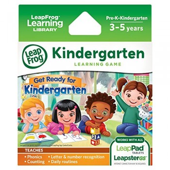 LeapFrog Learning Game: Get Ready for Kindergarten (for LeapPad tablets and LeapsterGS)