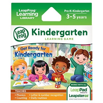 LeapFrog Learning Game: Get Ready for Kindergarten (for LeapPad tablets and LeapsterGS)
