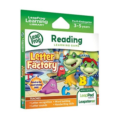 LeapFrog Letter Factory Learning Game (works with LeapPad Tablets and Leapster GS)
