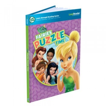 LeapFrog LeapReader Book: Disney Fairies Puzzle Time (works with Tag)