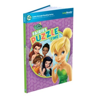 LeapFrog LeapReader Book: Disney Fairies Puzzle Time (works with Tag)