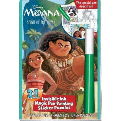 Disney's Moana Invisible Magic Ink and Sticker Set