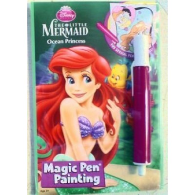 Disney's The Little Mermaid Magic Pen Painting Book 1 by Lee Publications