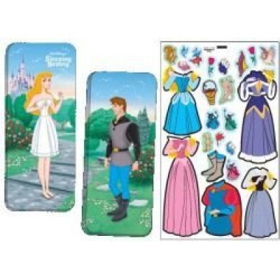 Magnetic Paper Dolls Travel Tin - Sleeping Beauty