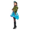 Leg Avenue Women's 3  Piece Deluxe Mad Hatter Costume, Multi, Small