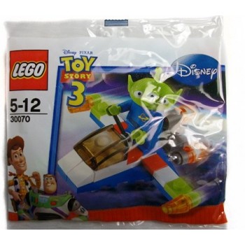 Lego - 30070 - Disney Pixar Toy Story 3 - Alien and Space Ship (34pcs) Bagged