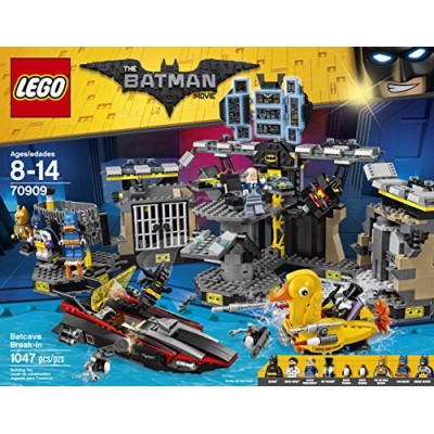 LEGO BATMAN MOVIE Batcave Break-in 70909 Building Kit