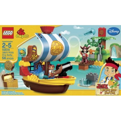 LEGO DUPLO Jakes Pirate Ship Bucky 10514
