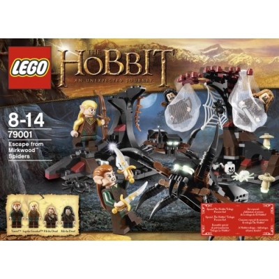 LEGO Hobbit Escape from Mirkwood Spiders Play Set