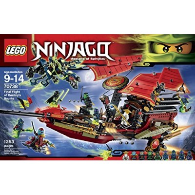 LEGO Ninjago 70738 Final Flight of Destiny's Bounty Building Kit