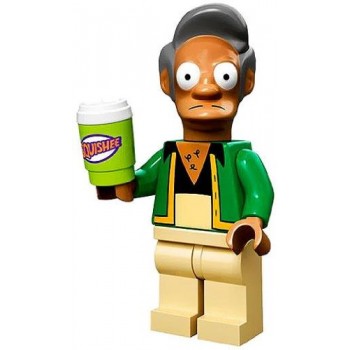 Lego Simpsons Series Collectible Minifigure - Apu Nahasapeemapetilon with Slushee (71005)