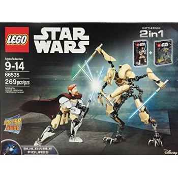 LEGO Star Wars 66535 Obi-Wan Kenobi vs. General Grievous Battle Pack