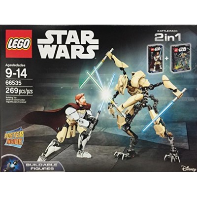 LEGO Star Wars 66535 Obi-Wan Kenobi vs. General Grievous Battle Pack