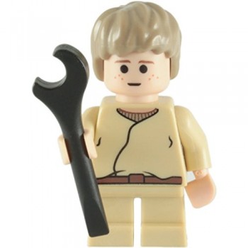 Lego Star Wars Anakin Skywalker Child Minifigure with Spanner