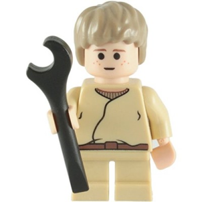Lego Star Wars Anakin Skywalker Child Minifigure with Spanner
