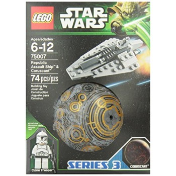 LEGO Star Wars Republic Assault Ship and Coruscant (75007)