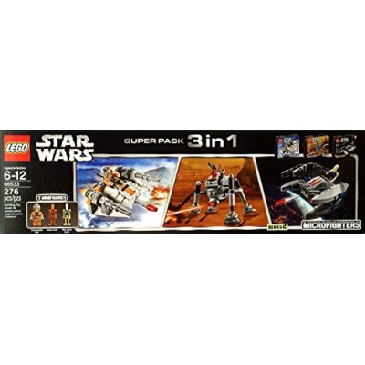 Lego Star Wars Super Pack 3 in 1 (66533) - Microfighters 75074 75077 75073