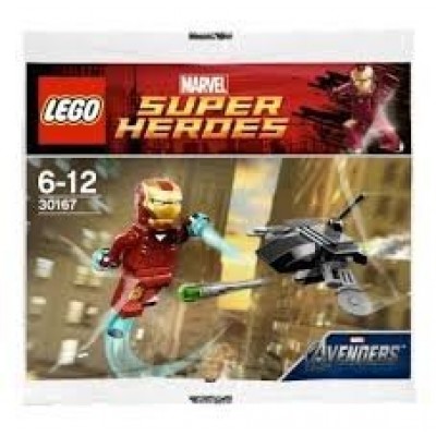 Lego Super Heroes Marvel Iron Man vs. Fighting Drone, Polybag # 30167