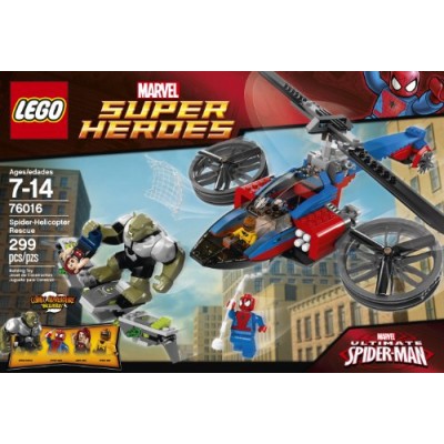 LEGO Superheroes 76016 Spider-Helicopter Rescue