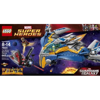 LEGO Superheroes 76021 The Milano Spaceship Rescue Building Set