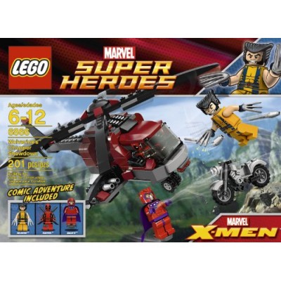 LEGO Wolverine Chopper Showdown 6866