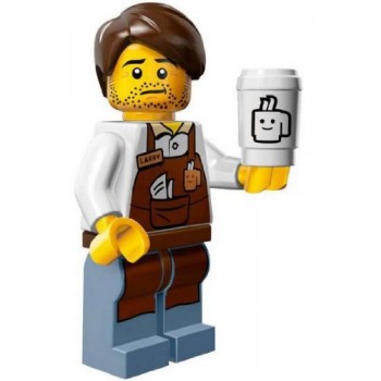 The Lego Movie Larry the Barista Coffee Minifigure Series 71004