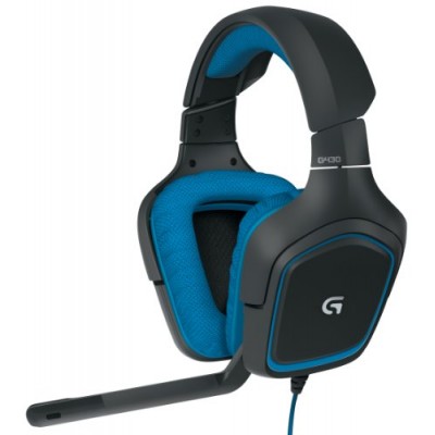 LOGITECH G430 DTS Headphone: X and Dolby 7.1 Surround Sound Gaming Headset (981-000536)