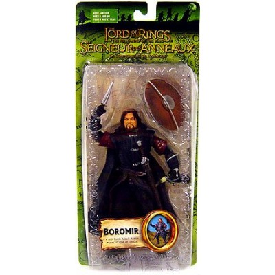 Lord of the Rings Fellowship of the Ring Battle Attack Boromir Bilingual Action Figure
