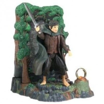 Lord of the Rings Frodo with Ring Fellowship of the Ring