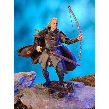 Lord of the Rings Two Towers Action Figure Helms Deep Legolas