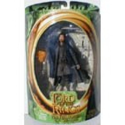 The Lord of The Rings " The Fellowship of The Ring" Series 7 Inch Tall Action Figure - STRIDER with Sword-Drawing and Sword-Slashing Action