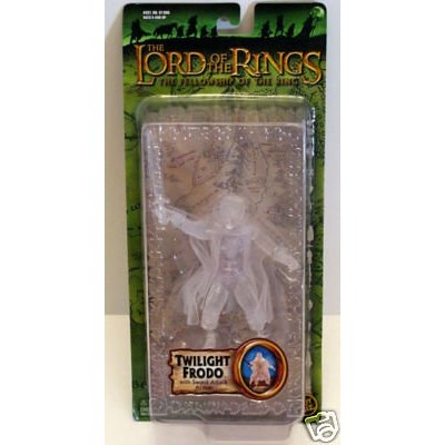 The Lord of the Rings the Fellowship of the Rings Twilight Frodo Action Figure with Sword Attack Action