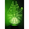 Loveboat 7 Colors Amazing Optical Illusion 3D Glow LED Lamp Art Sculpture Lights Produces Unique Lighting Effects and 3D Visualization for Home Dec...