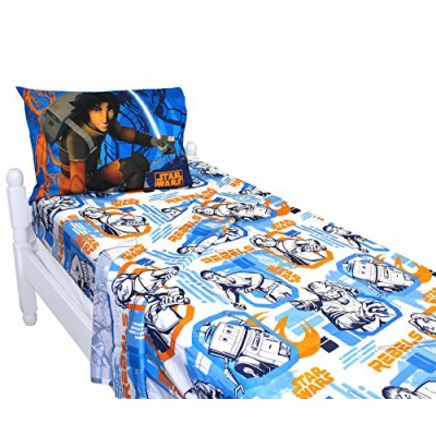 Lucas Film Star Wars Rebels "Fight" Sheet Set, Twin
