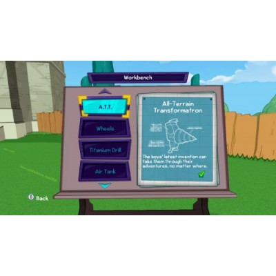 Phineas and Ferb: Quest for Cool Stuff - Nintendo Wii U