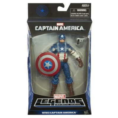 Captain America Marvel Legends WW2 Captain America Figure 6 Inches