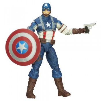 Captain America Marvel Legends WW2 Captain America Figure 6 Inches