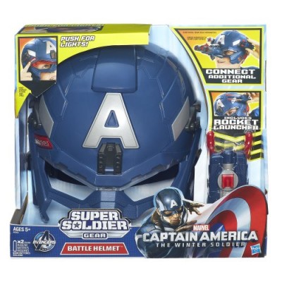 Captain America Marvel Super Soldier Gear Battle Helmet