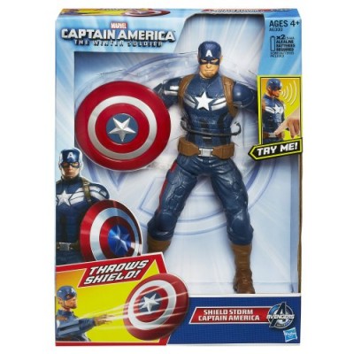 Captain America Shield Throwing 10" Electronic Action Figure