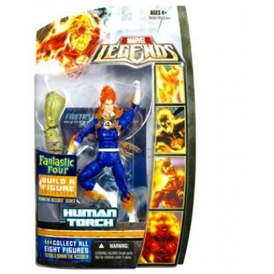 Fantastic Four Legends Series 1 > Human Torch Action Figure