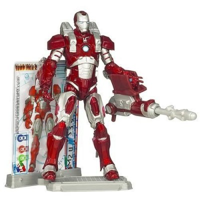 Iron Man 2 Concept Series Inferno Mission Armor Iron Man Action Figure