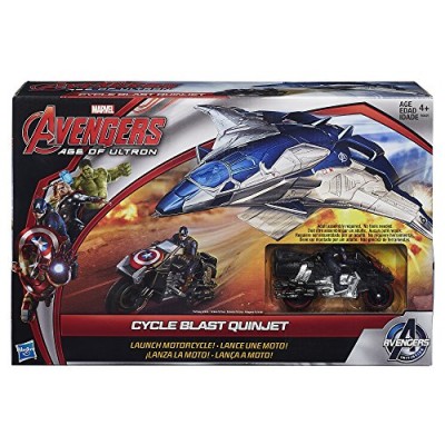 Marvel Avengers Age of Ultron Cycle Blast Quinjet Vehicle