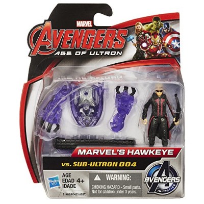 Marvel Avengers Age of Ultron Hawkeye Vs. Sub-Ultron 004 2.5-inch Figure Pack