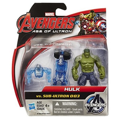 Marvel Avengers Age of Ultron Hulk Vs. Sub-Ultron 003 2.5-inch Figure Pack