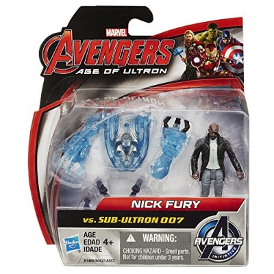 Marvel Avengers Age of Ultron Nick Fury Vs. Sub-Ultron 007 2.5-inch Figure Pack
