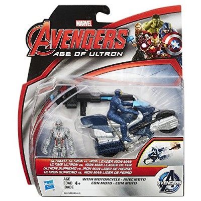Marvel Avengers Age of Ultron Ultimate Ultron vs. Iron Leader Iron Man