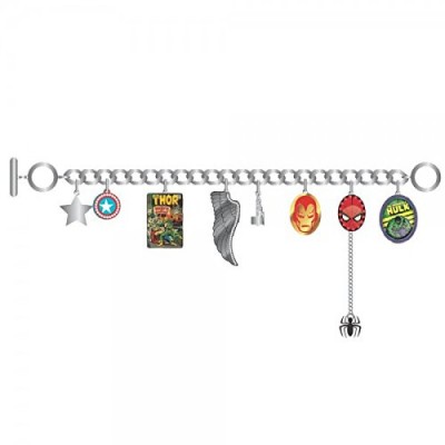 Marvel Comics Superhero Charm Bracelet