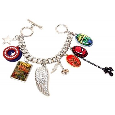 Marvel Comics Superhero Charm Bracelet