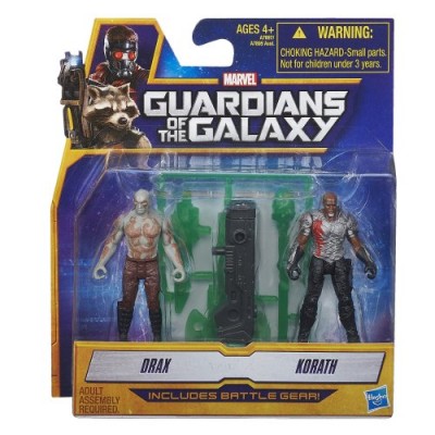 Marvel Guardians of The Galaxy Drax and Korath Figure (2-Pack)