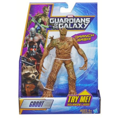 Marvel Guardians of The Galaxy Galactic Battlers Groot Figure